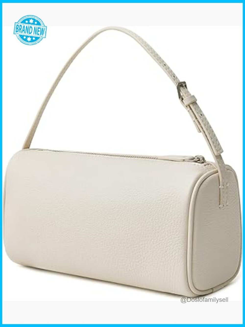 Mini Barrel Boston Crossbody Hobo Bag Premium Leather Top Handle Convertible